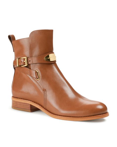 michael kors enkellaars arley|Arley Leather Ankle Boot .